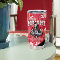 Trinidad and Tobago Cricket Tumbler Cup 2025 Go Knight Riders Tropical Style - Wonder Print Shop