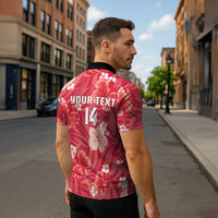 Custom Trinidad and Tobago Cricket Zipper Polo Shirt 2025 Go Knight Riders Tropical Style - Wonder Print Shop