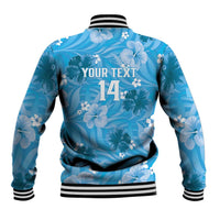 Custom Saint Lucia Kings Cricket Baseball Jacket 2025 Go Beinspired Tropical Style - Wonder Print Shop