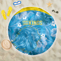 Saint Lucia Kings Cricket Beach Blanket 2025 Go Beinspired Tropical Style - Wonder Print Shop