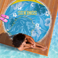 Saint Lucia Kings Cricket Beach Blanket 2025 Go Beinspired Tropical Style - Wonder Print Shop