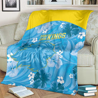 Saint Lucia Kings Cricket Blanket 2025 Go Beinspired Tropical Style - Wonder Print Shop