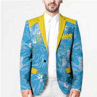 Custom Saint Lucia Kings Cricket Blazer 2025 Go Beinspired Tropical Style - Wonder Print Shop
