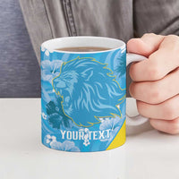 Custom Saint Lucia Kings Cricket Ceramic Mug 2025 Go Beinspired Tropical Style - Wonder Print Shop
