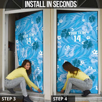 Saint Lucia Kings Cricket Door Cover 2025 Go Beinspired Tropical Style - Wonder Print Shop