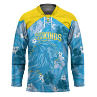 Custom Saint Lucia Kings Cricket Hockey Jersey 2025 Go Beinspired Tropical Style - Wonder Print Shop