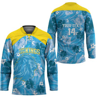 Custom Saint Lucia Kings Cricket Hockey Jersey 2025 Go Beinspired Tropical Style - Wonder Print Shop