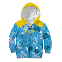 Custom Saint Lucia Kings Cricket Kid Hoodie 2025 Go Beinspired Tropical Style - Wonder Print Shop