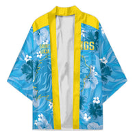 Custom Saint Lucia Kings Cricket Kimono 2025 Go Beinspired Tropical Style - Wonder Print Shop