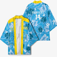 Custom Saint Lucia Kings Cricket Kimono 2025 Go Beinspired Tropical Style - Wonder Print Shop