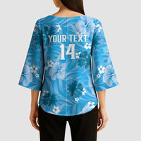 Custom Saint Lucia Kings Cricket Kimono Sleeve Blouse 2025 Go Beinspired Tropical Style - Wonder Print Shop