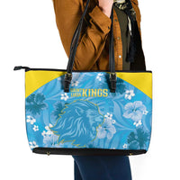 Saint Lucia Kings Cricket Leather Tote Bag 2025 Go Beinspired Tropical Style - Wonder Print Shop