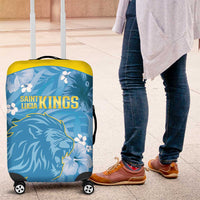 Saint Lucia Kings Cricket Luggage Cover 2025 Go Beinspired Tropical Style - Wonder Print Shop