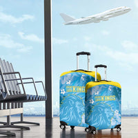Saint Lucia Kings Cricket Luggage Cover 2025 Go Beinspired Tropical Style - Wonder Print Shop