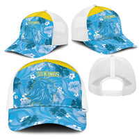 Saint Lucia Kings Cricket Mesh Trucker Cap 2025 Go Beinspired Tropical Style - Wonder Print Shop