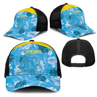 Saint Lucia Kings Cricket Mesh Trucker Cap 2025 Go Beinspired Tropical Style - Wonder Print Shop