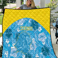 Saint Lucia Kings Cricket Quilt 2025 Go Beinspired Tropical Style - Wonder Print Shop