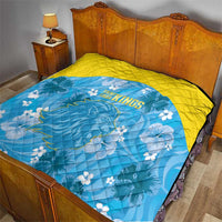 Saint Lucia Kings Cricket Quilt 2025 Go Beinspired Tropical Style - Wonder Print Shop