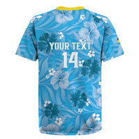 Custom Saint Lucia Kings Cricket Rugby Jersey 2025 Go Beinspired Tropical Style - Wonder Print Shop