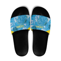 Saint Lucia Kings Cricket Slide Sandals 2025 Go Beinspired Tropical Style - Wonder Print Shop