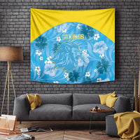 Saint Lucia Kings Cricket Tapestry 2025 Go Beinspired Tropical Style - Wonder Print Shop