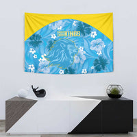 Saint Lucia Kings Cricket Tapestry 2025 Go Beinspired Tropical Style - Wonder Print Shop