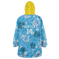 Custom Saint Lucia Kings Cricket Wearable Blanket Hoodie 2025 Go Beinspired Tropical Style - Wonder Print Shop