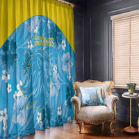 Saint Lucia Kings Cricket Window Curtain 2025 Go Beinspired Tropical Style - Wonder Print Shop