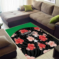 Saint Kitts and Nevis Cricket Area Rug 2025 Go Patriots Tropical Style - Wonder Print Shop