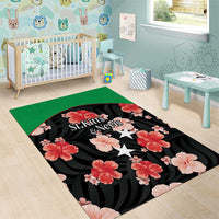 Saint Kitts and Nevis Cricket Area Rug 2025 Go Patriots Tropical Style - Wonder Print Shop