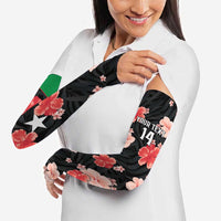 Saint Kitts and Nevis Cricket Arm Sleeves 2025 Go Patriots Tropical Style - Wonder Print Shop