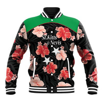 Custom Saint Kitts and Nevis Cricket Baseball Jacket 2025 Go Patriots Tropical Style - Wonder Print Shop