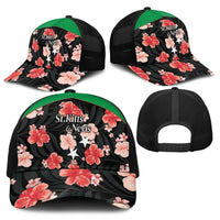 Saint Kitts and Nevis Cricket Baseball Net Cap 2025 Go Patriots Tropical Style - Wonder Print Shop