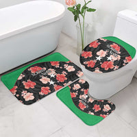 Saint Kitts and Nevis Cricket Bathroom Set 2025 Go Patriots Tropical Style - Wonder Print Shop