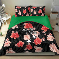 Saint Kitts and Nevis Cricket Bedding Set 2025 Go Patriots Tropical Style - Wonder Print Shop