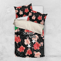 Saint Kitts and Nevis Cricket Bedding Set 2025 Go Patriots Tropical Style - Wonder Print Shop