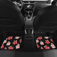 Saint Kitts and Nevis Cricket Car Mats 2025 Go Patriots Tropical Style - Wonder Print Shop