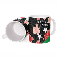 Custom Saint Kitts and Nevis Cricket Ceramic Mug 2025 Go Patriots Tropical Style - Wonder Print Shop