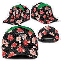 Saint Kitts and Nevis Cricket Classic Cap 2025 Go Patriots Tropical Style - Wonder Print Shop