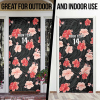 Saint Kitts and Nevis Cricket Door Cover 2025 Go Patriots Tropical Style - Wonder Print Shop