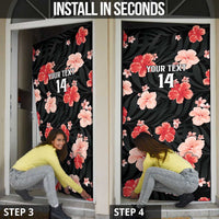 Saint Kitts and Nevis Cricket Door Cover 2025 Go Patriots Tropical Style - Wonder Print Shop