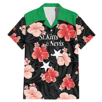 Custom Saint Kitts and Nevis Cricket Family Matching Mermaid Dress and Hawaiian Shirt 2025 Go Patriots Tropical Style - Wonder Print Shop