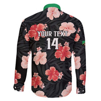 Custom Saint Kitts and Nevis Cricket Family Matching Off Shoulder Maxi Dress and Hawaiian Shirt 2025 Go Patriots Tropical Style - Wonder Print Shop