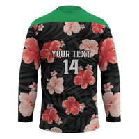 Custom Saint Kitts and Nevis Cricket Hockey Jersey 2025 Go Patriots Tropical Style - Wonder Print Shop