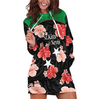 Custom Saint Kitts and Nevis Cricket Hoodie Dress 2025 Go Patriots Tropical Style - Wonder Print Shop
