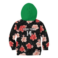 Custom Saint Kitts and Nevis Cricket Kid Hoodie 2025 Go Patriots Tropical Style - Wonder Print Shop