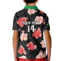 Custom Saint Kitts and Nevis Cricket Kid Polo Shirt 2025 Go Patriots Tropical Style - Wonder Print Shop