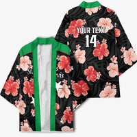 Custom Saint Kitts and Nevis Cricket Kimono 2025 Go Patriots Tropical Style - Wonder Print Shop