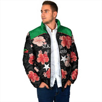 Custom Saint Kitts and Nevis Cricket Padded Jacket 2025 Go Patriots Tropical Style - Wonder Print Shop