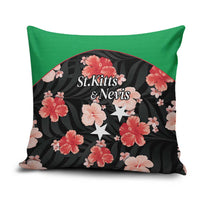Saint Kitts and Nevis Cricket Pillow Cover 2025 Go Patriots Tropical Style - Wonder Print Shop